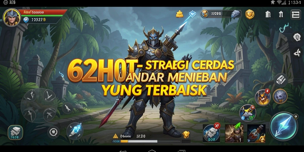 Tampilan gameplay 62HOT dengan strategi mendalam dan aksi seru.