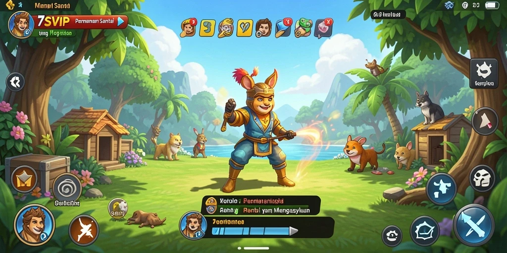 Tampilan gameplay menarik dalam 7SVIP yang menyenangkan.