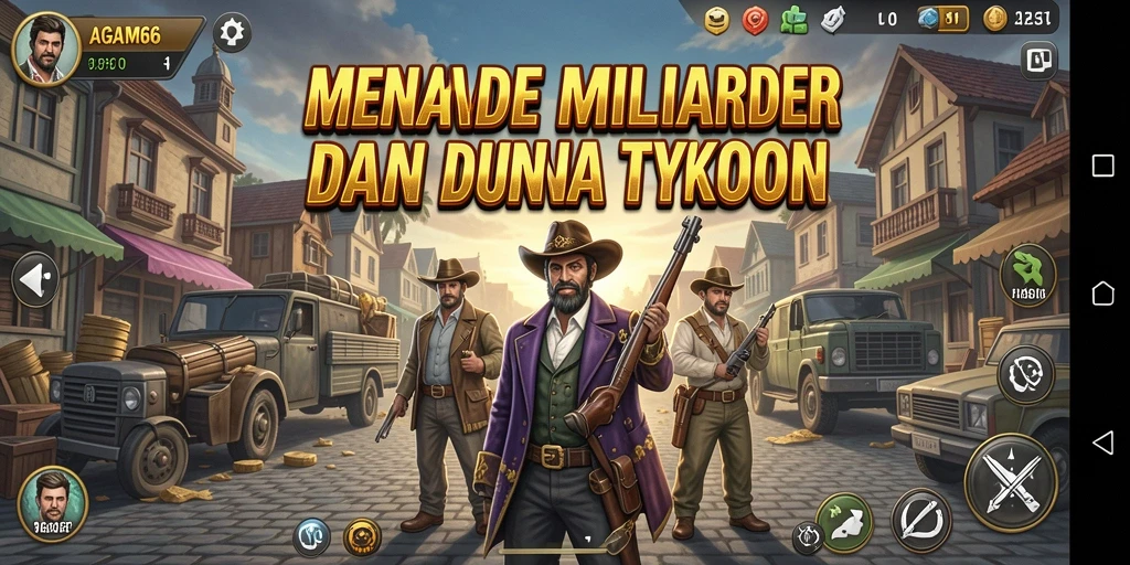Gameplay seru AGAM66 dengan strategi Tycoon yang menantang.