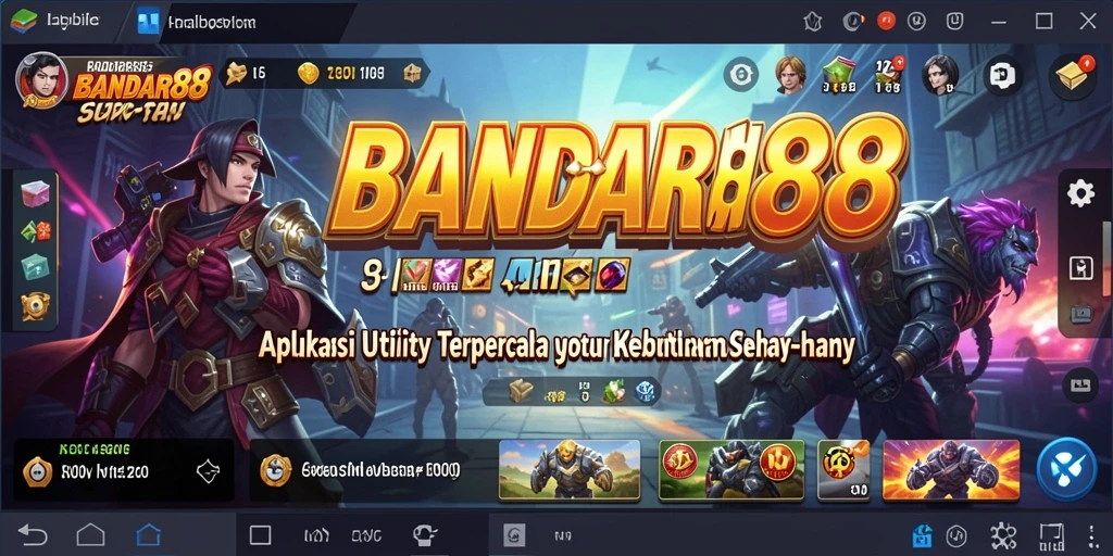 Tampilan screenshot BANDAR88 yang menunjukkan fitur Utility yang praktis.