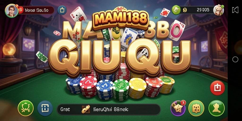 Tampilan gameplay QiuQiu yang seru di MAMI188.