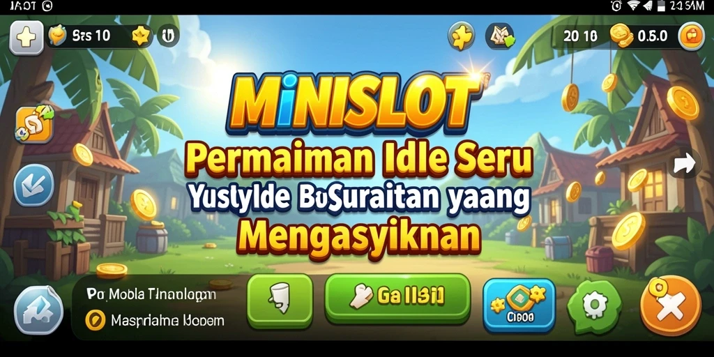 Tampilan gameplay menyenangkan dan penuh aksi dari <strong>MINISLOT</strong>.