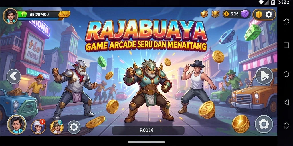 Screenshot gameplay RAJABUAYA dengan momen seru dan menantang.