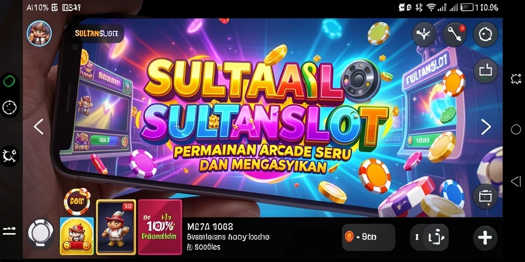 Tampilan gameplay SULTANSLOT yang penuh aksi dan warna.