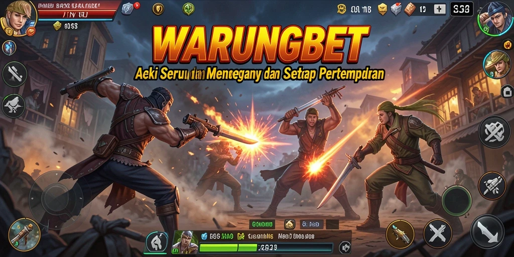 Gameplay WARUNGBET menunjukkan aksi yang mendebarkan dan grafis yang tajam.